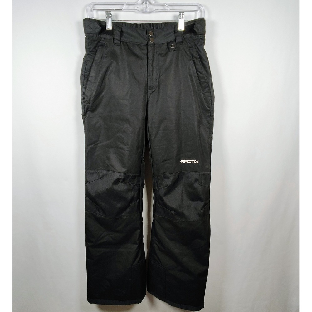Arctix Unisex Kids Large Black Insulated Snow Pants Ski Snowboard Trousers